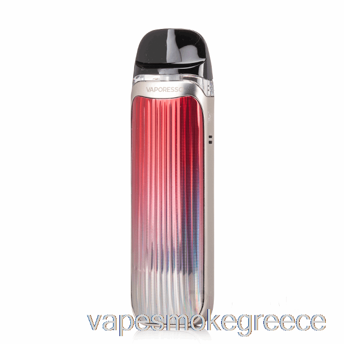 Vape Greece Vaporesso Luxe Qs Pod σύστημα φλόγα κόκκινο